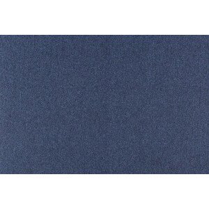 Metrážový koberec Cobalt SDN 64060 - AB tmavě modrý, zátěžový - Kruh s obšitím cm Tapibel