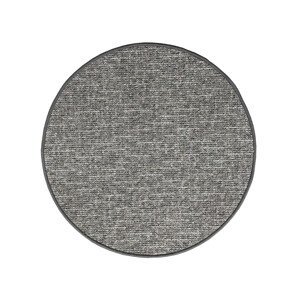 Kusový koberec Alassio hnědý kruh - 200x200 (průměr) kruh cm Vopi koberce