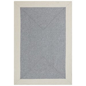 Kusový koberec Braided 105555 Grey Creme – na ven i na doma - 120x170 cm NORTHRUGS - Hanse Home koberce