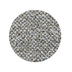 AKCE: 80x80 (průměr) kruh cm Kruhový koberec Wellington béžový - 80x80 (průměr) kruh cm Vopi koberce