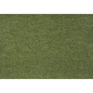 Neušpinitelný metrážový koberec Nano Smart 591 zelený - Kruh s obšitím cm Lano - koberce a trávy