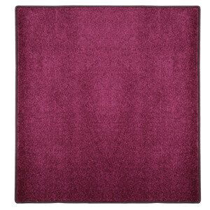 Kusový koberec Eton fialový 48 čtverec - 180x180 cm Vopi koberce