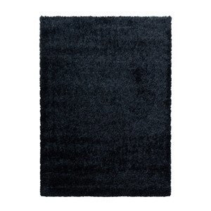 Kusový koberec Brilliant Shaggy 4200 Black - 160x230 cm Ayyildiz koberce