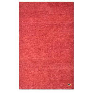 Ručně všívaný kusový koberec Asra wool red - 120x170 cm Asra