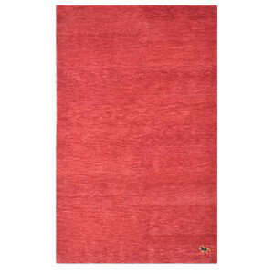 Ručně všívaný kusový koberec Asra wool red - 160x230 cm Asra