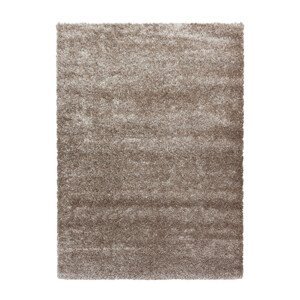 Kusový koberec Brilliant Shaggy 4200 Taupe - 160x230 cm Ayyildiz koberce