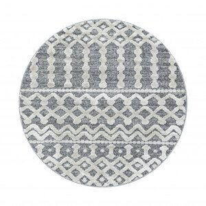 Kusový koberec Pisa 4710 Grey kruh - 80x80 (průměr) kruh cm Ayyildiz koberce