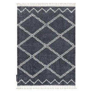 Kusový koberec Berber Asila B5970 grey and white - 120x170 cm Dywany Łuszczów
