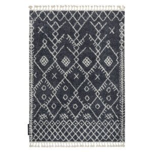 Kusový koberec Berber Tanger B5940 grey and white - 120x170 cm Dywany Łuszczów