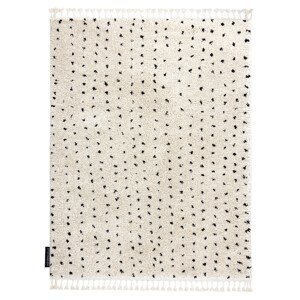 Kusový koberec Berber Syla B752 dots cream - 80x150 cm Dywany Łuszczów