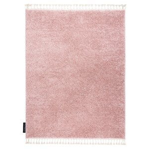 Kusový koberec Berber 9000 pink - 80x150 cm Dywany Łuszczów