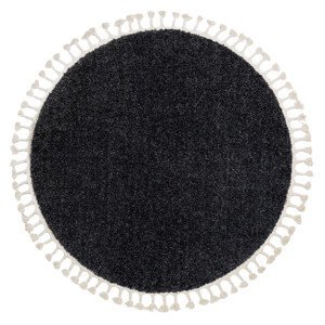 Kusový koberec Berber 9000 grey kruh - 120x120 (průměr) kruh cm Dywany Łuszczów