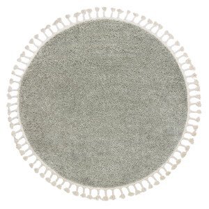 Kusový koberec Berber 9000 green kruh - 120x120 (průměr) kruh cm Dywany Łuszczów
