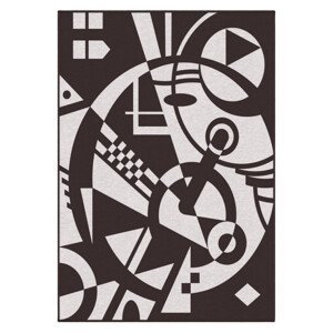 Designový kusový koberec Geometry od Jindřicha Lípy - 120x170 cm GDmats koberce