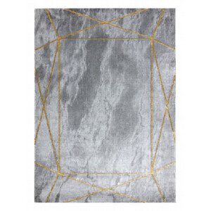 Kusový koberec Emerald 1022 grey and gold - 120x170 cm Dywany Łuszczów