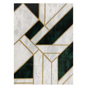 Kusový koberec Emerald 1015 green and gold - 80x150 cm Dywany Łuszczów