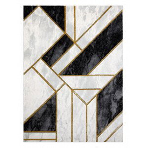 Kusový koberec Emerald 1015 black and gold - 140x190 cm Dywany Łuszczów