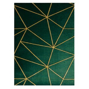 Kusový koberec Emerald 1013 green and gold - 80x150 cm Dywany Łuszczów