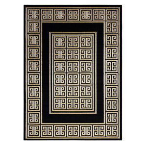 Kusový koberec Gloss 6776 86 greek black/gold - 120x170 cm Dywany Łuszczów