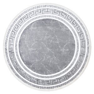Kusový koberec Gloss 2813 27 greek grey kruh - 120x120 (průměr) kruh cm Dywany Łuszczów