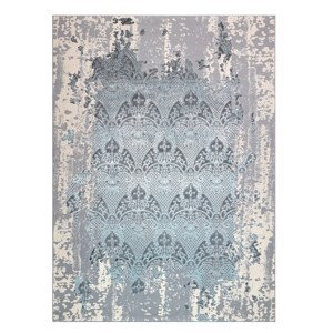 Kusový koberec Core W3824 Ornament Vintage cream/grey and blue - 80x150 cm Dywany Łuszczów