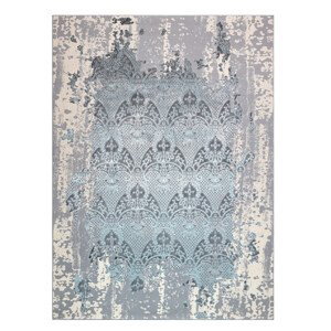 Kusový koberec Core W3824 Ornament Vintage cream/grey and blue - 120x170 cm Dywany Łuszczów