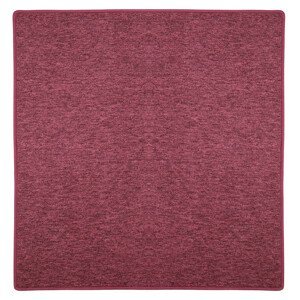 Kusový koberec Astra vínová čtverec - 80x80 cm Vopi koberce