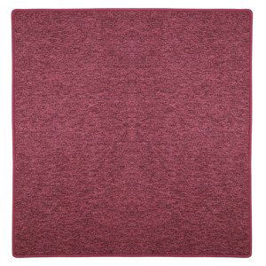 Kusový koberec Astra vínová čtverec - 180x180 cm Vopi koberce