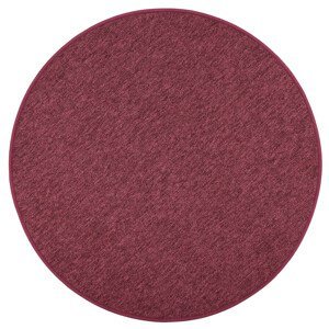 Kusový koberec Astra vínová kruh - 67x67 (průměr) kruh cm Vopi koberce