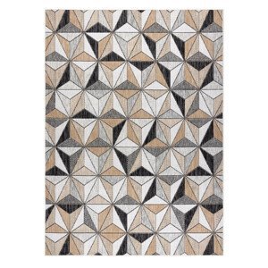 Kusový koberec Cooper Sisal Mosaic 22222 ecru/black – na ven i na doma - 140x190 cm Dywany Łuszczów