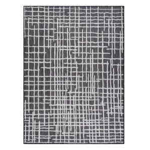 Kusový koberec Sion Sisal Trellis 22144 black/ecru – na ven i na doma - 80x150 cm Dywany Łuszczów