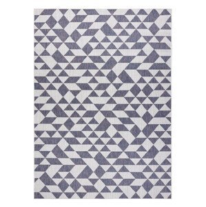 Kusový koberec Sion Sisal Triangles 22373 ecru/blue-pink – na ven i na doma - 80x150 cm Dywany Łuszczów
