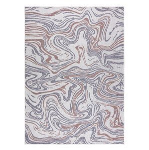 Kusový koberec Sion Sisal Waves 2836 ecru/blue/pink – na ven i na doma - 80x150 cm Dywany Łuszczów