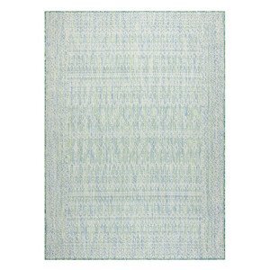 Kusový koberec Sion Sisal Aztec 22184 green/blue/ecru – na ven i na doma - 120x170 cm Dywany Łuszczów