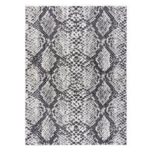 Kusový koberec Sion Sisal Snake`s skin 22162 ecru/black – na ven i na doma - 80x150 cm Dywany Łuszczów