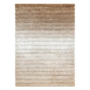 Kusový koberec Flim 007-B2 Stripes beige - 80x150 cm Dywany Łuszczów