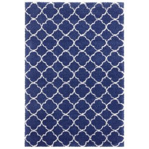 AKCE: 80x150 cm Kusový koberec Grace 104406 Blue/Cream - 80x150 cm Hanse Home Collection koberce