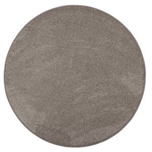 Kusový koberec Capri béžový kruh - 67x67 (průměr) kruh cm Vopi koberce