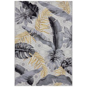 Kusový koberec Flair 105612 Gold Leaves Multicolored – na ven i na doma - 80x165 cm Hanse Home Collection koberce