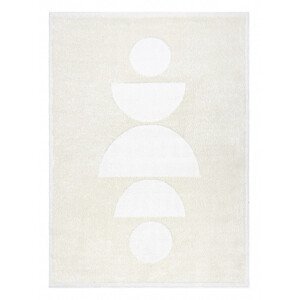 Kusový koberec Mode 8598 geometric cream - 160x220 cm Dywany Łuszczów