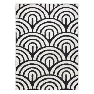 Kusový koberec Mode 8629 cream/black - 80x150 cm Dywany Łuszczów