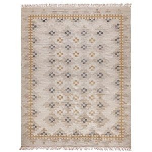 Ručně vázaný kusový koberec Sultan DESP P87 Ivory White Gold - 80x150 cm Diamond Carpets koberce