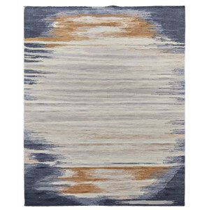 Ručně vázaný kusový koberec Ombre Paris DESP HL64 Ivory Charcoal - 120x170 cm Diamond Carpets koberce