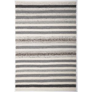 Ručně vázaný kusový koberec MCK Strop DE 2263 Pastel Brown Mix - 80x150 cm Diamond Carpets koberce