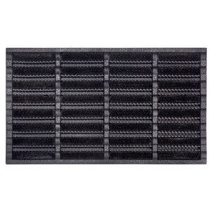 Rohožka Mix Mats Brushes 105648 Black - 45x75 cm Hanse Home Collection koberce