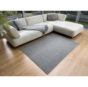 Kusový koberec Udinese šedý - 50x80 cm Vopi koberce