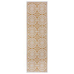 Běhoun Twin Supreme 105791 Ochre – na ven i na doma - 80x250 cm NORTHRUGS - Hanse Home koberce