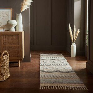 Kusový koberec Jubilant Medina Jute Natural/Grey - 120x170 cm Flair Rugs koberce