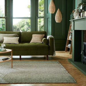 Kusový koberec Mottle Jute Ombre Green - 120x170 cm Flair Rugs koberce