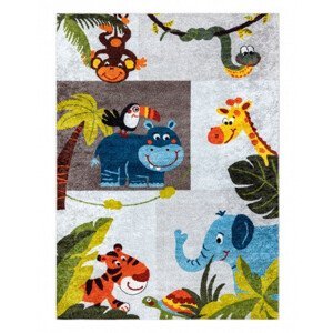 Dětský kusový koberec Junior 51858.802 Animals - 160x220 cm Dywany Łuszczów